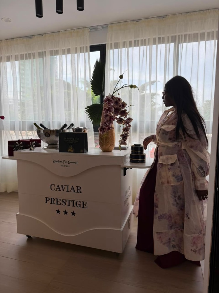 Chariot Caviar Prestige en soirée