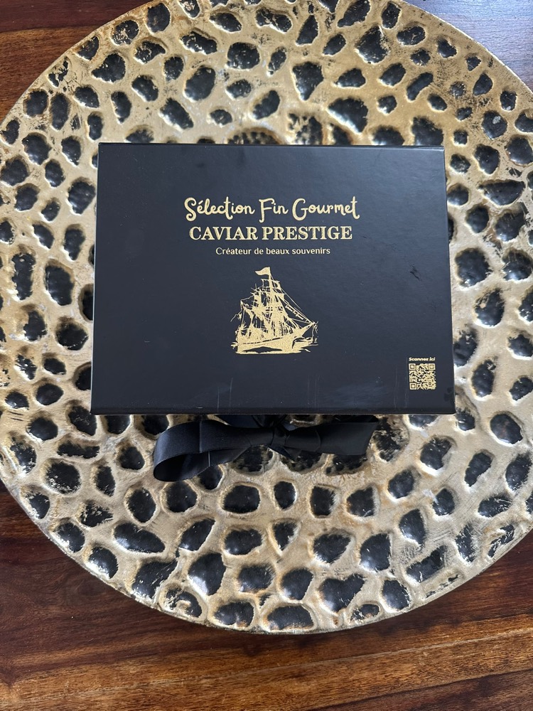 Écrin noir Caviar Prestige Sélection Fin Gourmet