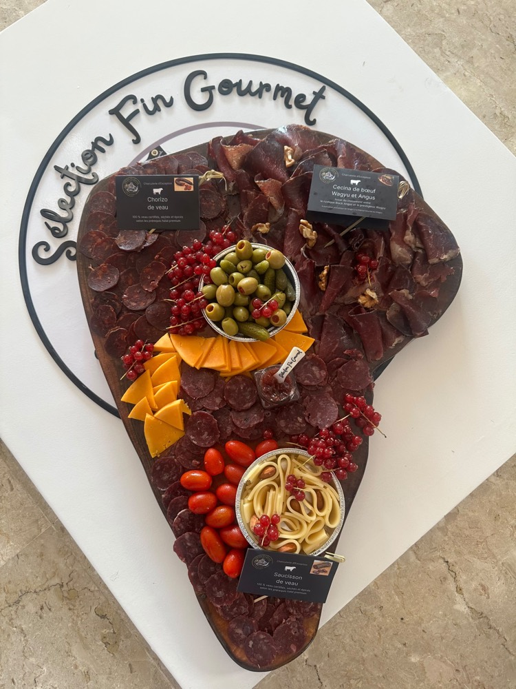 Planche de charcuterie d'exception Sélection Fin Gourmet